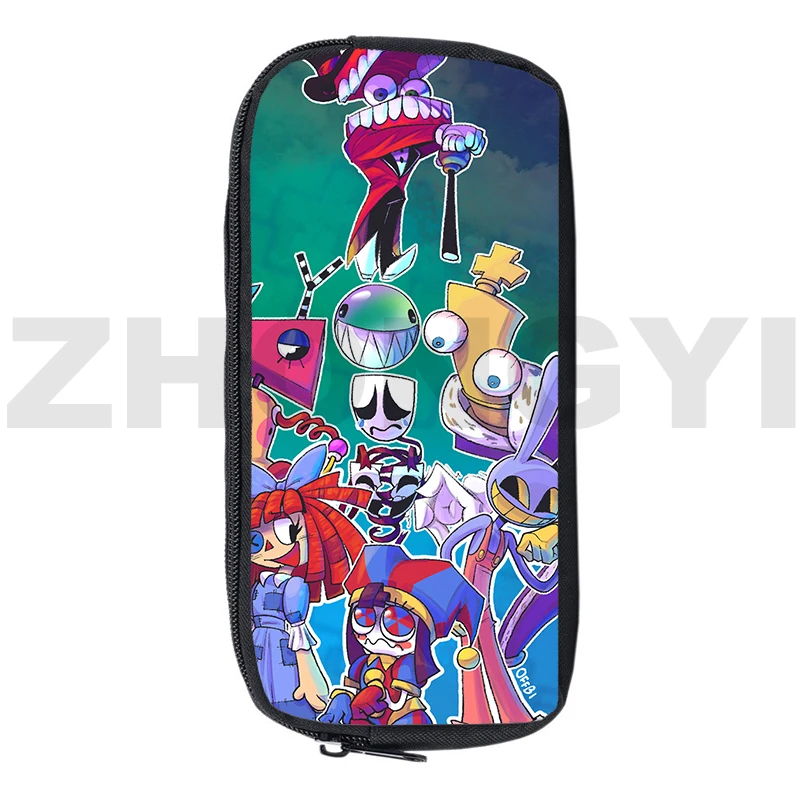 Cartoon The Amazing Digital Circus School Supplies Pencil Case Pen Bag Makeup Bag Storage Pouch Stationery 3D Cosmetic Organizer
Cartoon The Amazing Digital Circus School Supplies Pencil Case Pen Bag Makeup Bag Storage Pouch Stationery 3D Cosmetic Organizer