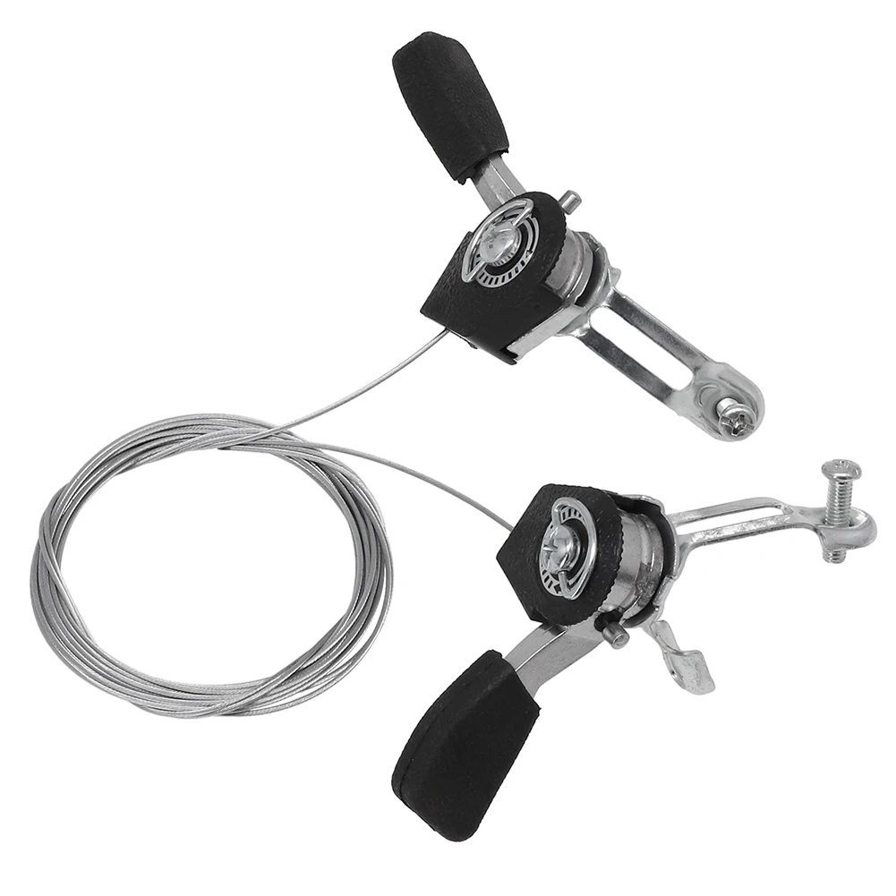 1 Pair 3x6/3x7 Thumb-Tap Bike Bicycle Shifter Levers Derailleur Aluminum Dial Speed Controller Split Finger Dial Accessories
1 Pair 3x6/3x7 Thumb-Tap Bike Bicycle Shifter Levers Derailleur Aluminum Dial Speed Controller Split Finger Dial Accessories