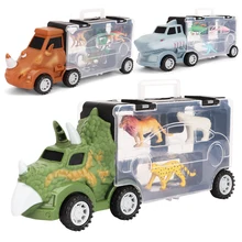 Sliding Dinosaur Truck Engineering Transport Vehicle Large Boy Children Toy Loading Car Shark Storage Container Truck Collection 
Sliding Dinosaur Truck Engineering Transport Vehicle Large Boy Children Toy Loading Car Shark Storage Container Truck Collection