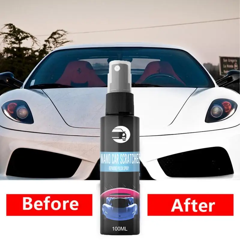 

Car Scratch Remover Kit auto Paint Care Tools Auto Body Grinding Compound Anti Scratch Wax Hydrophobic Polish and Paint Restorer