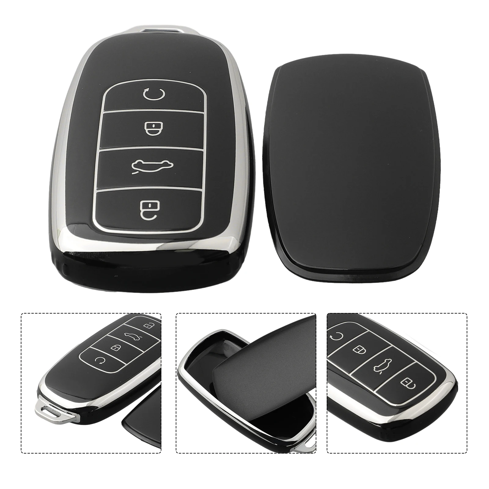 TPU Key Case Cover for Chery Tiggo 8 Pro 5 Plus 7pro Safeguard Your Car Keys Available in Black White and Purple
TPU Key Case Cover for Chery Tiggo 8 Pro 5 Plus 7pro Safeguard Your Car Keys Available in Black White and Purple
