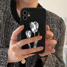 Korean Metal Tulip Xiphone 11 Mobile Phone Case Iphone13promax Gentle 12 Flowers Full Package Fall Prevention
Korean Metal Tulip Xiphone 11 Mobile Phone Case Iphone13promax Gentle 12 Flowers Full Package Fall Prevention
