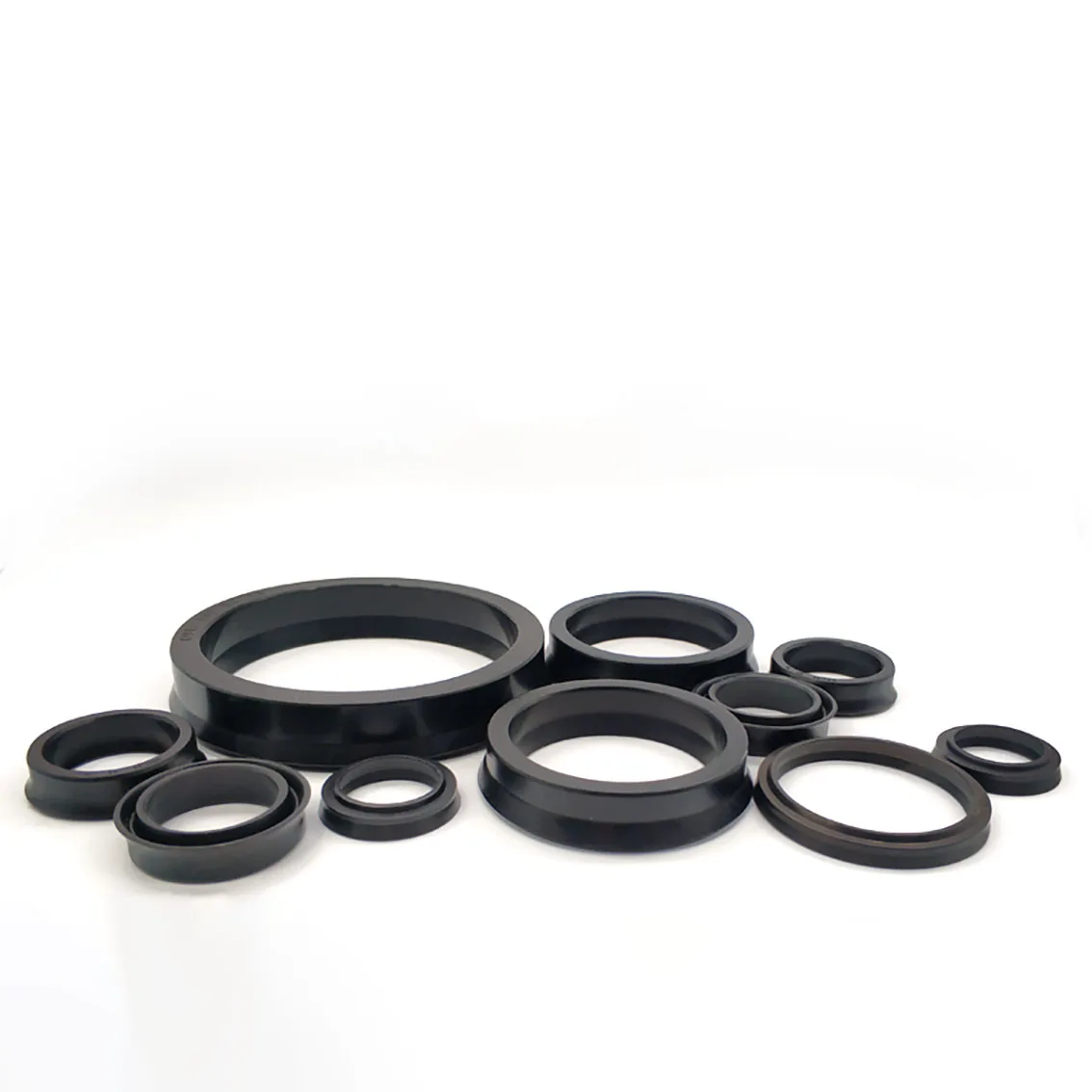 

3PCS Black NBR Rubber LBH Height 6.5mm Hydraulic Dust Seal Piston Rod Dust Ring Cylinder Dust-Proof Wiper Seal ID 31.5mm - 70mm