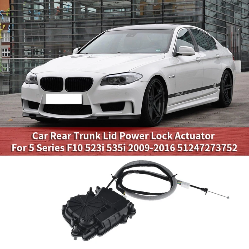 Car Rear Trunk Lid Power Lock Drive Actuator Motor For-BMW 5 Series F10 523I 535I Saloon 2009-2016 51247273752
Car Rear Trunk Lid Power Lock Drive Actuator Motor For-BMW 5 Series F10 523I 535I Saloon 2009-2016 51247273752