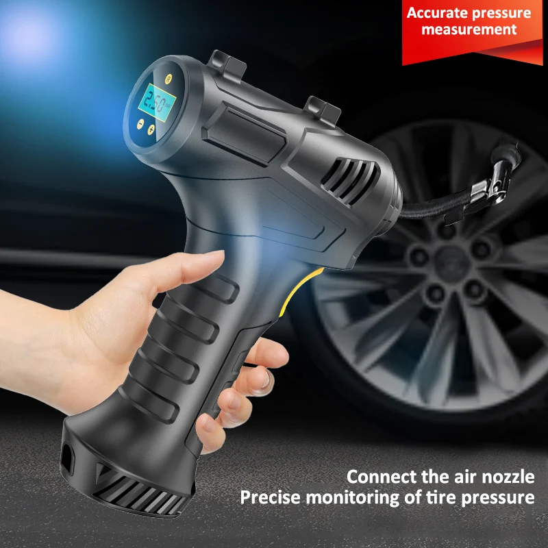 Electric Inflatable Pump 12V Portable on-board Charging Pump Motorcycle Bicycle Tire Digital Display Rechargeable Air Compressor
Electric Inflatable Pump 12V Portable on-board Charging Pump Motorcycle Bicycle Tire Digital Display Rechargeable Air Compressor