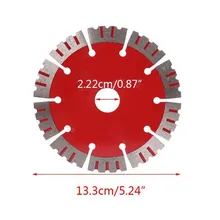 125/133/156mm Diamond Saw Blade Dry Cutting Disc Granite Quartz Stone Concrete Cutting Discs Sharp Woodworking Tool
125/133/156mm Diamond Saw Blade Dry Cutting Disc Granite Quartz Stone Concrete Cutting Discs Sharp Woodworking Tool