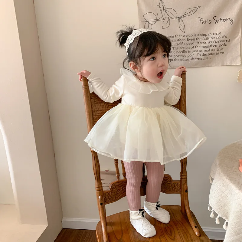 2024 Spring One Pieces Baby Korean Dress Toddler Girl First Birthday Girls Party Dresses Newborn Princess Outfits Infant Clothes
2024 Spring One Pieces Baby Korean Dress Toddler Girl First Birthday Girls Party Dresses Newborn Princess Outfits Infant Clothes