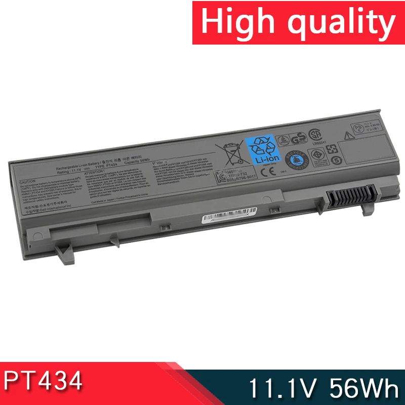 

NEW PT434 11.1V 56Wh Laptop Battery For Dell Latitude E6410 E6510 E6400 E6500 Precision M2400 M4400 M4500 W1193 PT436 PT437 KY47