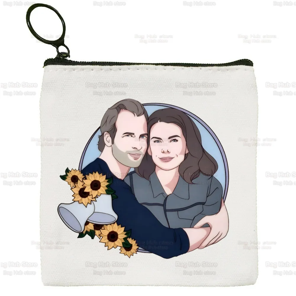 Hand Bag Gift Bag Gilmore Girls Luke's Cute Solid Color Canvas Coin Purse Small Fresh New Zipper Key
Hand Bag Gift Bag Gilmore Girls Luke's Cute Solid Color Canvas Coin Purse Small Fresh New Zipper Key