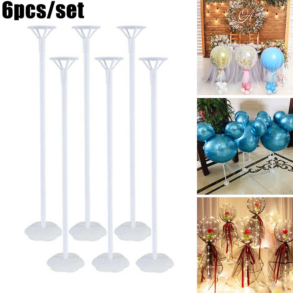 6pcs 40cm Balloon Stand Balloon Holder Column Tulle Balloon Kids Birthday Wedding Party Table Baby Shower Decoration Table Decor
6pcs 40cm Balloon Stand Balloon Holder Column Tulle Balloon Kids Birthday Wedding Party Table Baby Shower Decoration Table Decor
