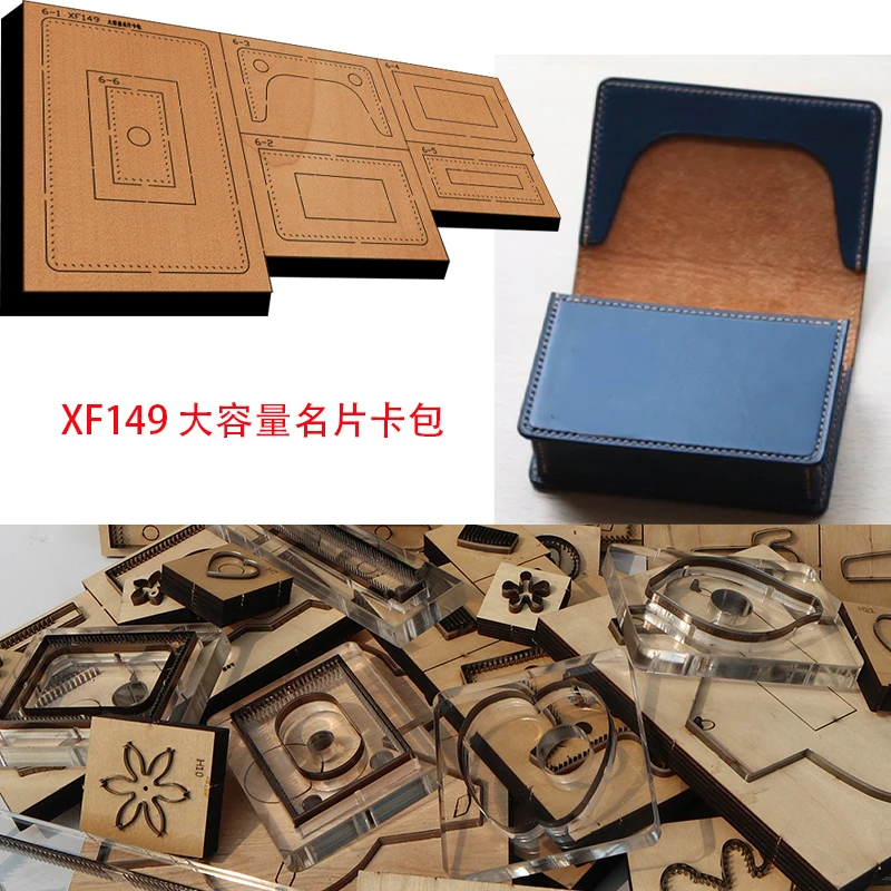 XF149 New Japan Steel Blade Wooden Die Large capacity card package Wallet Leather Craft Punch Hand Tool Cut Knife Mould
XF149 New Japan Steel Blade Wooden Die Large capacity card package Wallet Leather Craft Punch Hand Tool Cut Knife Mould