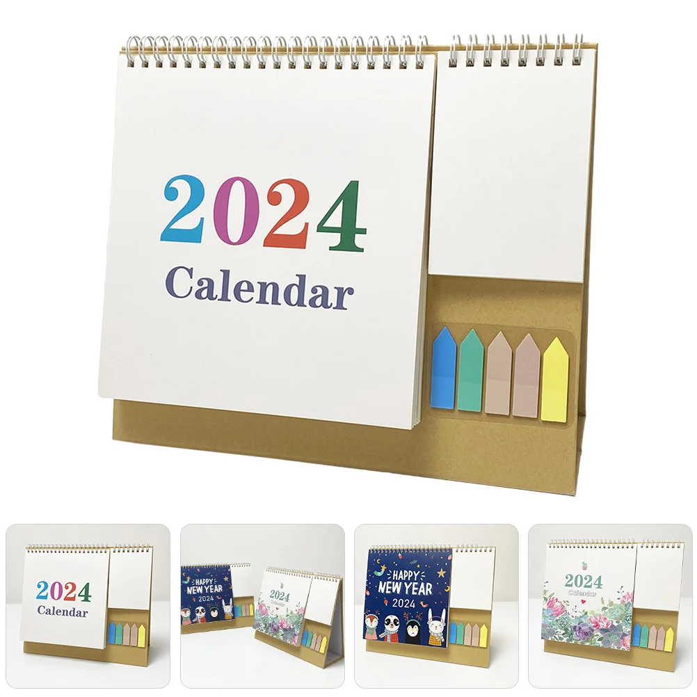 

Desk Calendar Daily Planning Calendar Tabletop Decorative Paper Calendar Paper Office Monthly Planner Table Calendar