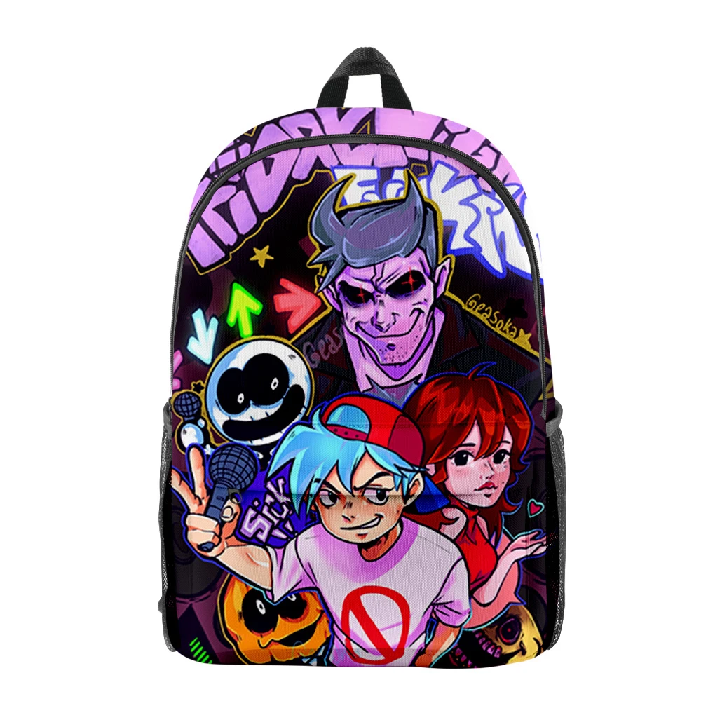 Youthful friday night funkin Student School Bags Notebook Backpacks 3D Printed Oxford Waterproof Boys/Girls Funny Travel Bags
Youthful friday night funkin Student School Bags Notebook Backpacks 3D Printed Oxford Waterproof Boys/Girls Funny Travel Bags