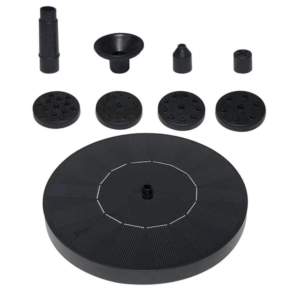 Solar Powered Circular Fountain Pump with 6 Nozzles Easy to Install Adjustable Water Height for Garden Decoration
Solar Powered Circular Fountain Pump with 6 Nozzles Easy to Install Adjustable Water Height for Garden Decoration