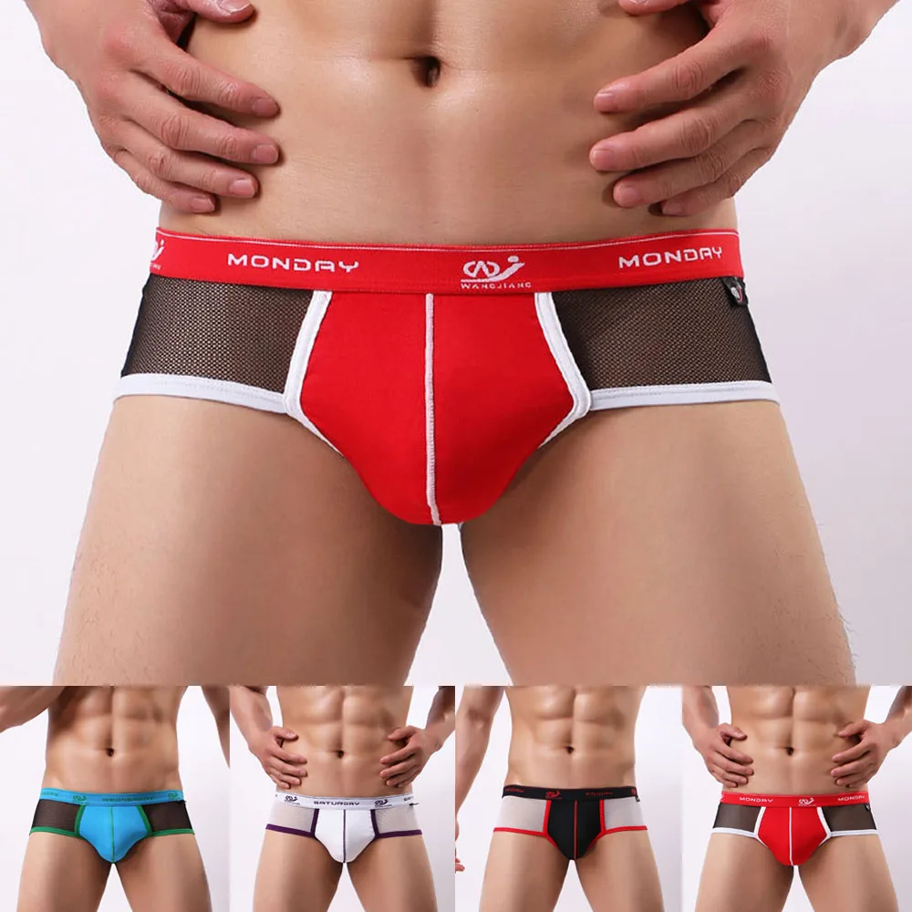 Mens Sexy Briefs Bulge Pouch Thongs G String Bikini Breathable Mesh Underwear Ultra-thin Sissy Panties Трусы Мужские
Mens Sexy Briefs Bulge Pouch Thongs G String Bikini Breathable Mesh Underwear Ultra-thin Sissy Panties Трусы Мужские