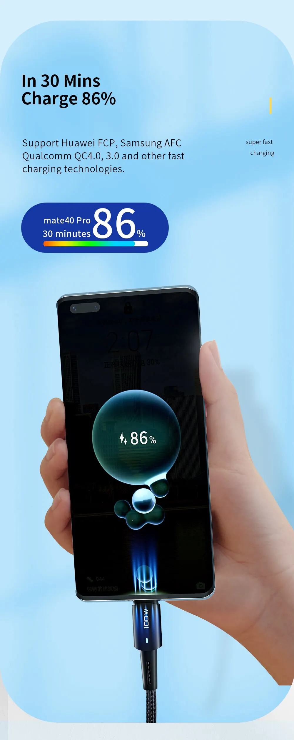 PD100W Type C C to C Cable Fast Charge Mobile Cell Phone Charging Cord Wire for Xiaomi, Samsung, Huawei, MacBook, iPad 3 Mallzona S69e2779c4f9f4bc69e6041aadfadf337j PD100W Type C C to C Cable Fast Charge Mobile Cell Phone Charging Cord Wire for Xiaomi, Samsung, Huawei, MacBook, iPad Mallzona