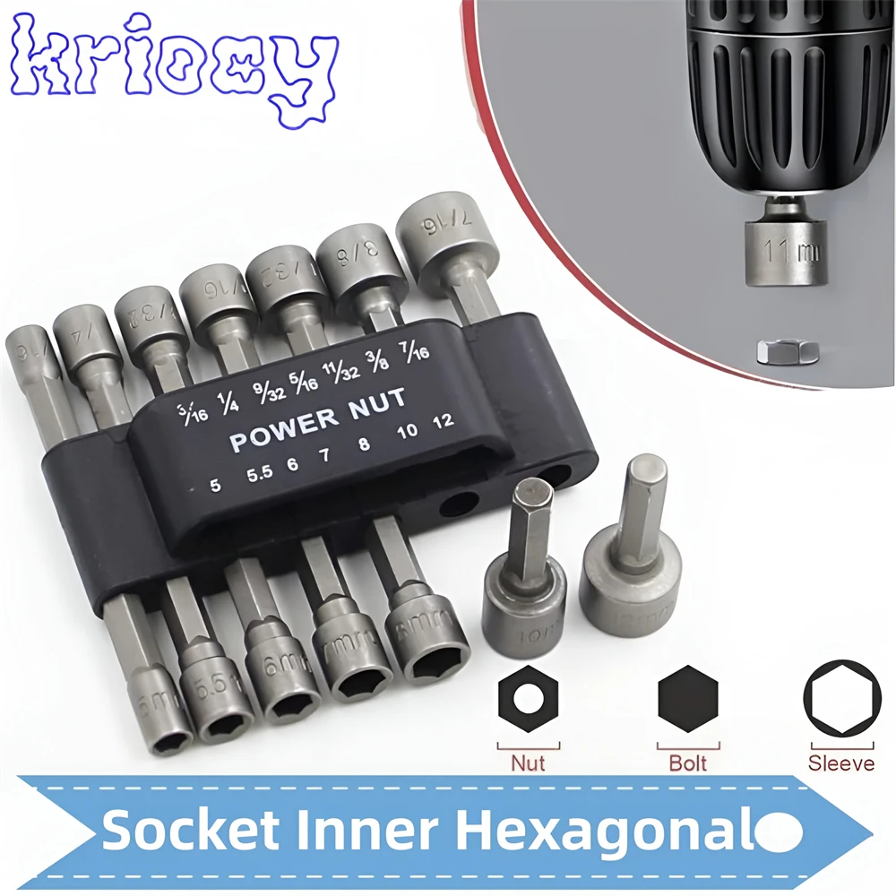 14/9pcs 5mm-12mm Hex Sockets Sleeve Nozzles Nut Driver Set Screwdriver Set Schroevendraaier Set Bits Sets Tools Socket Wrenches
14/9pcs 5mm-12mm Hex Sockets Sleeve Nozzles Nut Driver Set Screwdriver Set Schroevendraaier Set Bits Sets Tools Socket Wrenches
