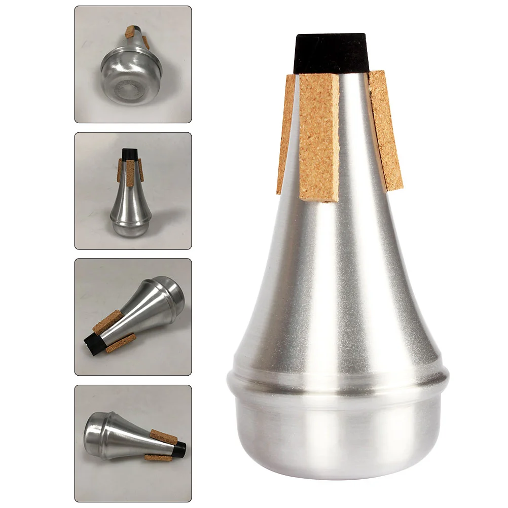 

Wind Instrument Muffler Aluminum Alloy Trumpet Mute Trumpet Straight Silencer