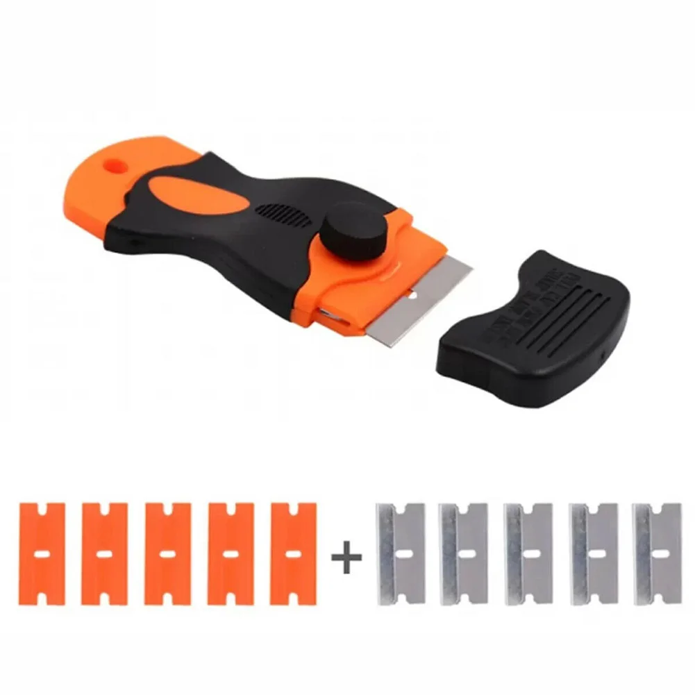 Durable Useful Blade Scraper Razor Scraper Blade 11pc Metal Size 115 x 45mm /4.52\"x1.77'' Sticker Removal Tool
Durable Useful Blade Scraper Razor Scraper Blade 11pc Metal Size 115 x 45mm /4.52\"x1.77'' Sticker Removal Tool