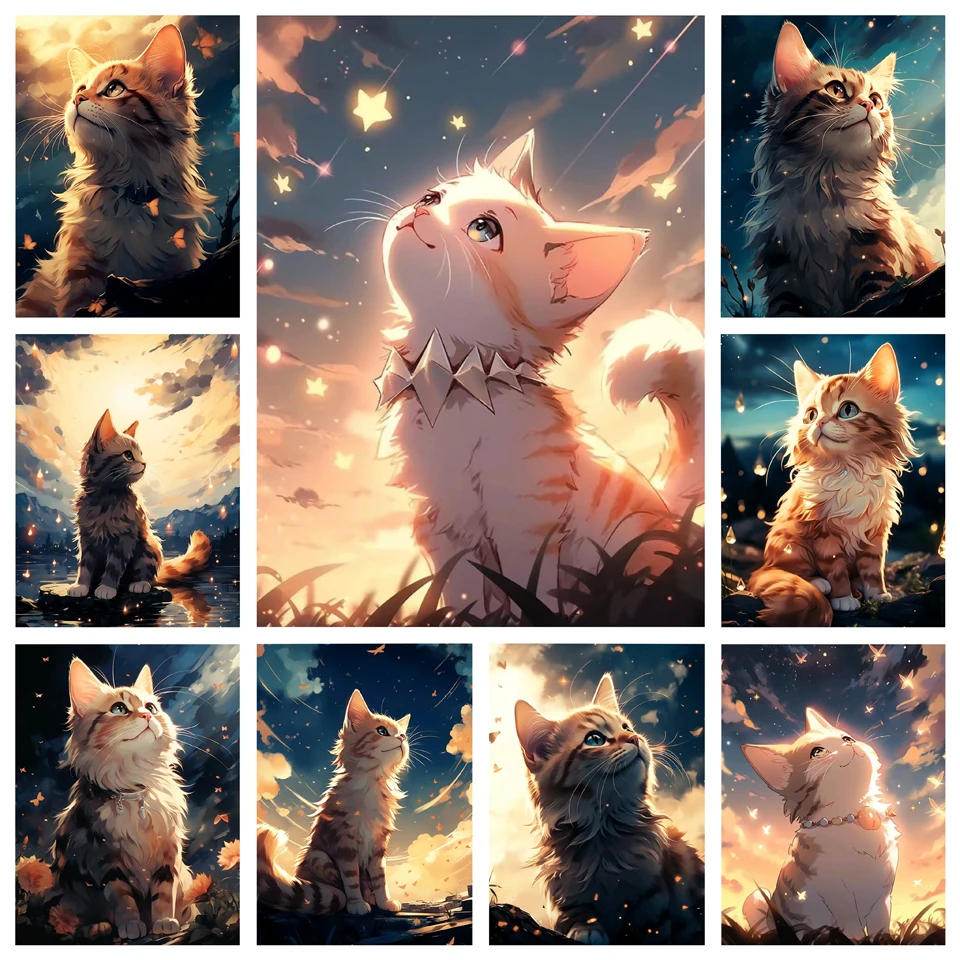 Алмазная живопись «сделай сам», Новое поступление, фантазия, звездное небо, искусство, кот, животные, мультяшная мозаика, искусственная вышивка крестом, набор для украшения стен
Алмазная живопись «сделай сам», Новое поступление, фантазия, звездное небо, искусство, кот, животные, мультяшная мозаика, искусственная вышивка крестом, набор для украшения стен