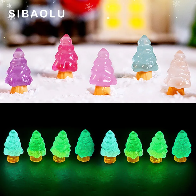 New Luminous Christmas Tree Figurine Landscape Home Decor Kawaii Glowing Miniature Fairy Garden Decoration Accessories Modern
New Luminous Christmas Tree Figurine Landscape Home Decor Kawaii Glowing Miniature Fairy Garden Decoration Accessories Modern