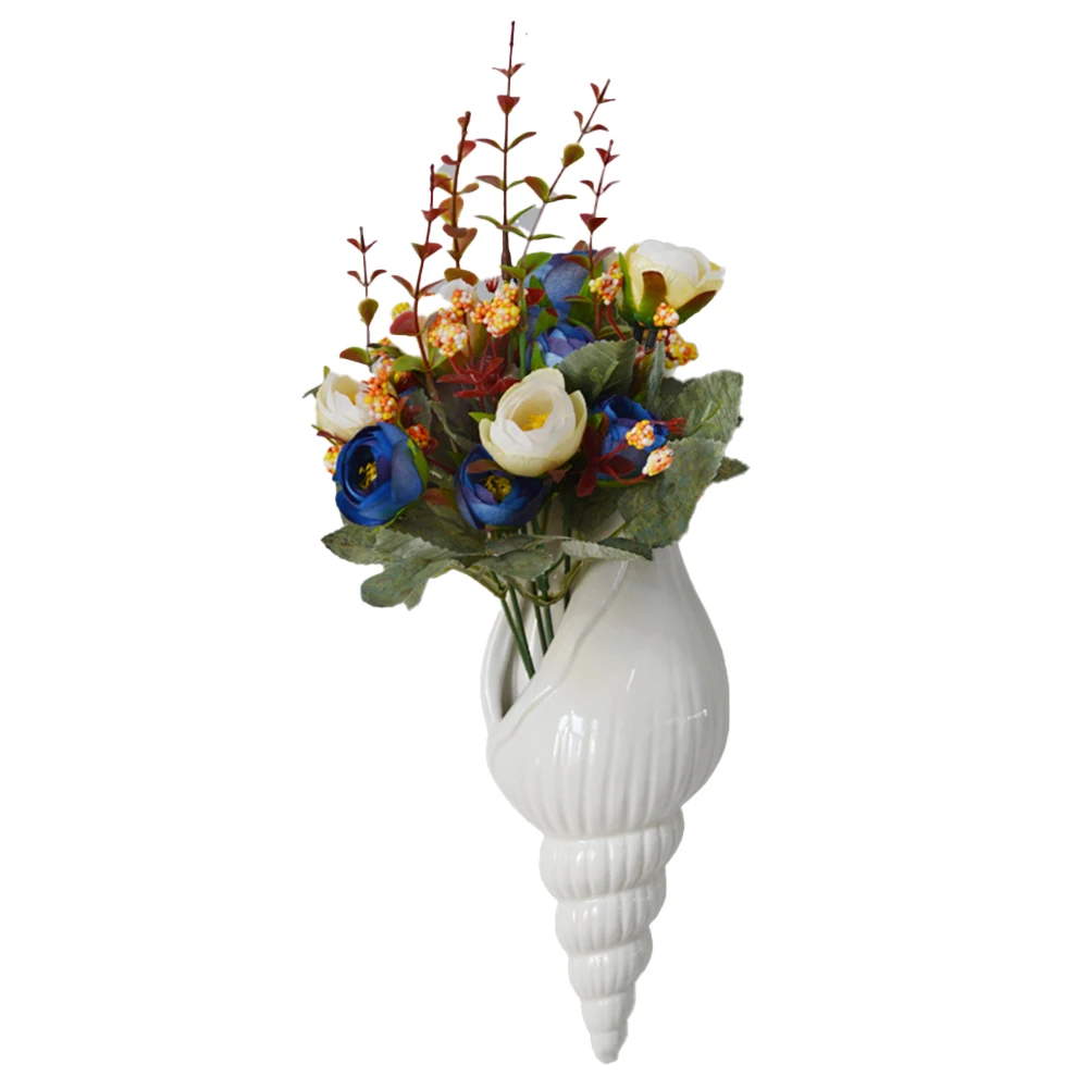 Nordic Style Three-Dimensional Conch Flower Pot Ceramic Vase Wall Hanging Plant Flower Pot Home Decoration Vase Bonsai
Nordic Style Three-Dimensional Conch Flower Pot Ceramic Vase Wall Hanging Plant Flower Pot Home Decoration Vase Bonsai