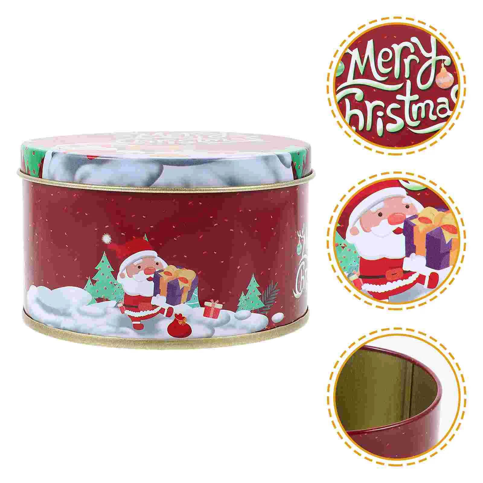Christmas Tinplate Candy Boxes Cookie Container For Gift Tins With Lids Christmas Cookie Jar Candy Tin Boxes (Mixed Color)
Christmas Tinplate Candy Boxes Cookie Container For Gift Tins With Lids Christmas Cookie Jar Candy Tin Boxes (Mixed Color)