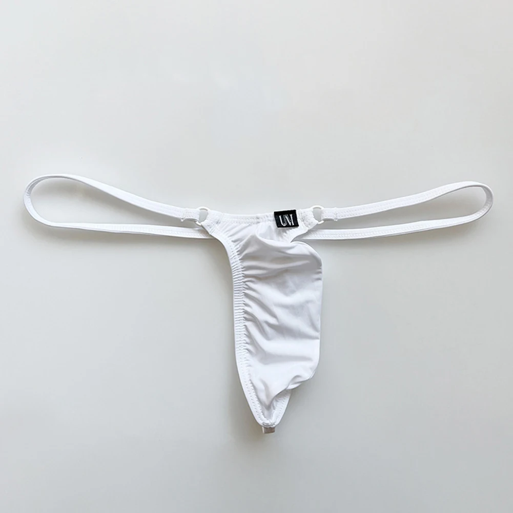 Sexy Men G-String U Convex Large Bag Men's Single Thong Low Rise T-Back Underwear Elastic Bikini Briefs Solid Erotic Panties
Sexy Men G-String U Convex Large Bag Men's Single Thong Low Rise T-Back Underwear Elastic Bikini Briefs Solid Erotic Panties