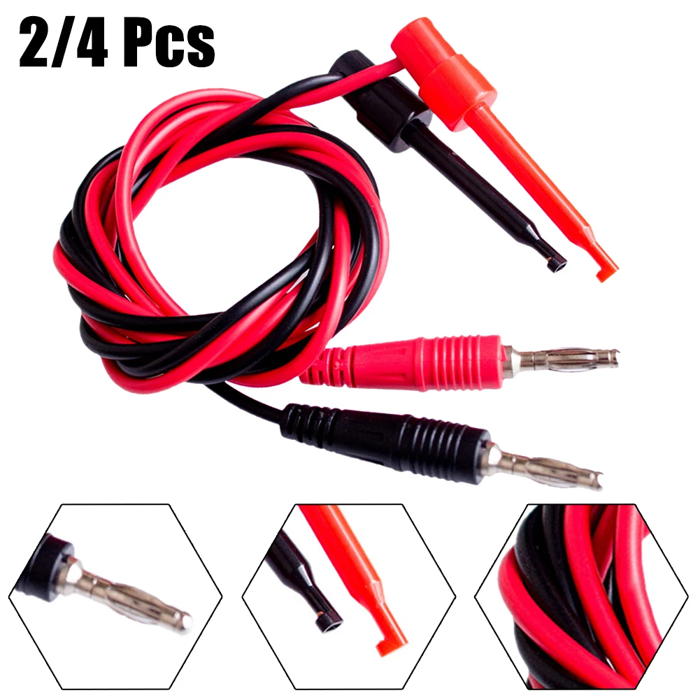Practical Test Hook Clip Probe Cables 60mm Large Test Hook Accessories Conventional 1 M Copper Wire High Quality
Practical Test Hook Clip Probe Cables 60mm Large Test Hook Accessories Conventional 1 M Copper Wire High Quality