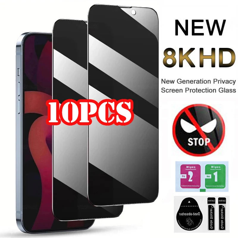 10Pcs High Definition Anti Peeping Phone Film for IPhone 15 14 13 12 11 Pro Max X XR XSMAX 8 7 Plus SE Screen Protectors 
10Pcs High Definition Anti Peeping Phone Film for IPhone 15 14 13 12 11 Pro Max X XR XSMAX 8 7 Plus SE Screen Protectors