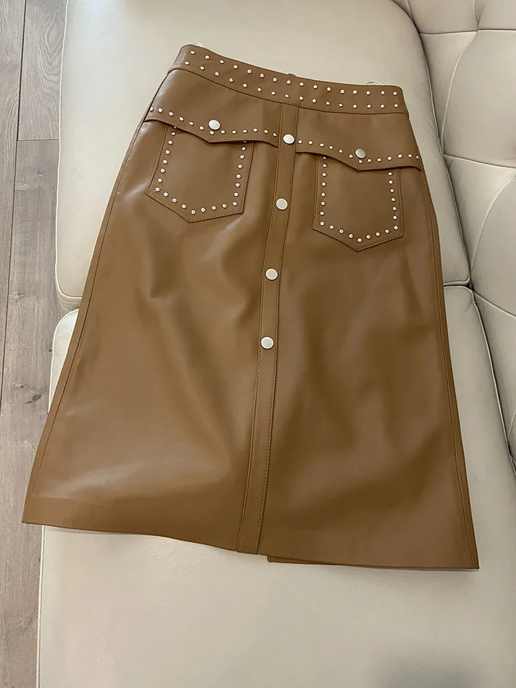 Long Skirts For Women 2022 New Korean Fashion High Quality Genuine Leather High Waist Office Ladies
Long Skirts For Women 2022 New Korean Fashion High Quality Genuine Leather High Waist Office Ladies