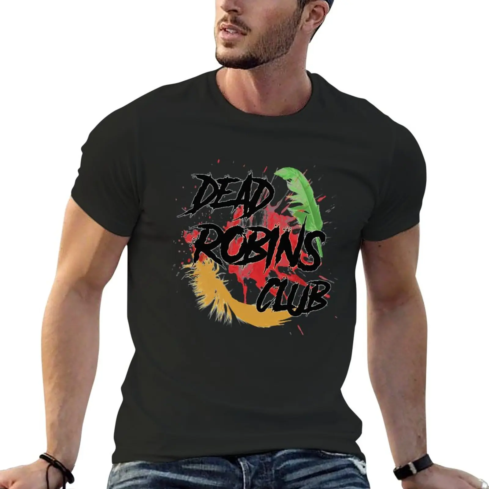 New Dead Robins Club T-Shirt T-Shirt customized t shirts anime summer top custom t shirts mens clothes
New Dead Robins Club T-Shirt T-Shirt customized t shirts anime summer top custom t shirts mens clothes