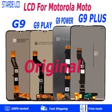 ECRAN LCD d'origine Pour Motorola Moto G9 Plus Lcd Écran Tactile Numériseur Assemblage Pour Moto G9 Plus LCD Diaplsy G9 Puissance D'AFFICHAGE À CRISTAUX LIQUIDES=