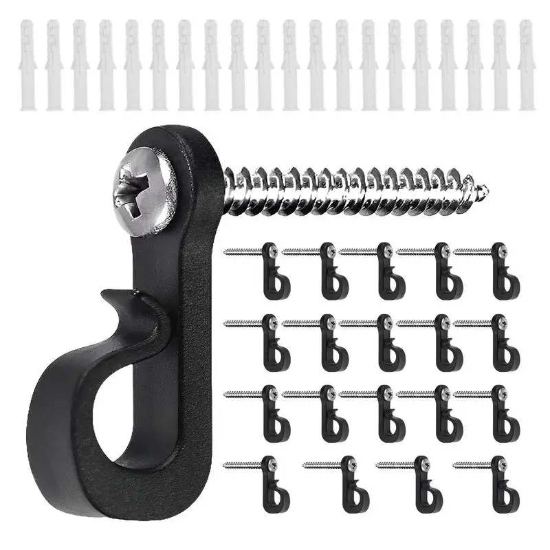 String Lights Hooks 20pcs Christmas Light Clips Q Shape Press Buckle Plant Hooks Screw Fixed For Small Plants Eaves Street Light
String Lights Hooks 20pcs Christmas Light Clips Q Shape Press Buckle Plant Hooks Screw Fixed For Small Plants Eaves Street Light