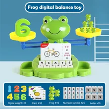 Frog Balance Math Toy for Learning Counting Frog Balance Toy Early Educational Balance Scale Toy for Kids Aged 12 Months+
Frog Balance Math Toy for Learning Counting Frog Balance Toy Early Educational Balance Scale Toy for Kids Aged 12 Months+