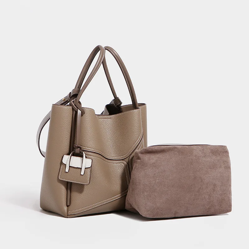 2023 New Women's Bag Fashion Geometric pattern stitchin Handbags Large Capacity Tote Bags Soft Leather Versatile Underarm Pocket
2023 New Women's Bag Fashion Geometric pattern stitchin Handbags Large Capacity Tote Bags Soft Leather Versatile Underarm Pocket