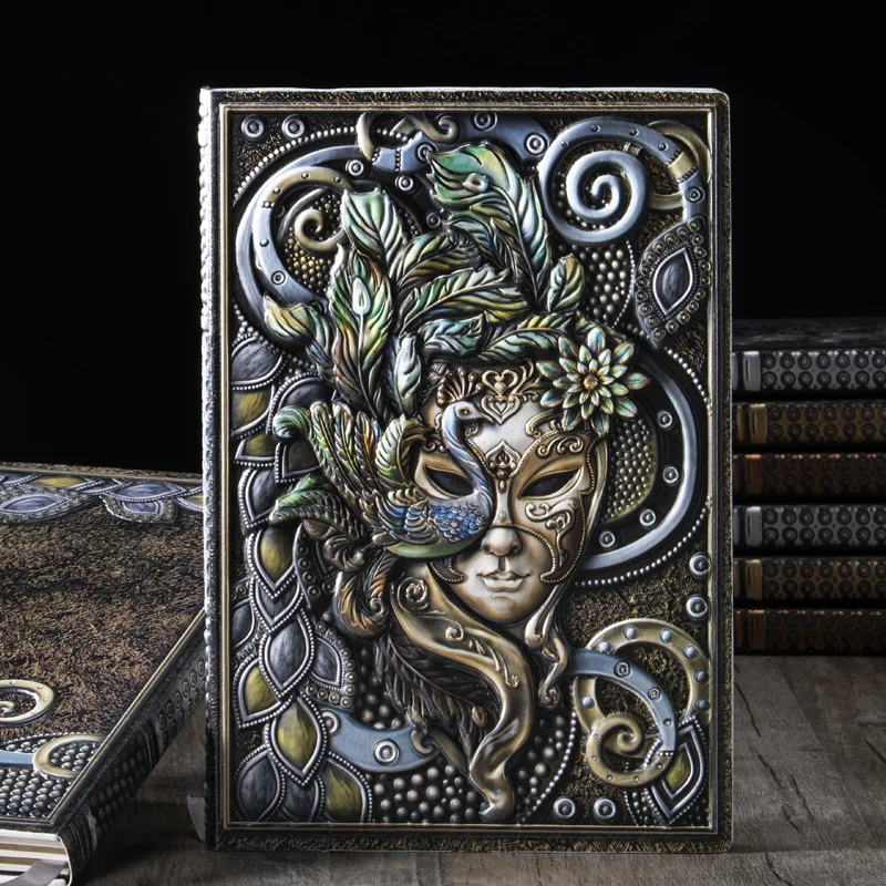 Peacock's Daughter Business Notebook, PU Hardback, European Style, A5 Notepad, Home Decoration
Peacock's Daughter Business Notebook, PU Hardback, European Style, A5 Notepad, Home Decoration