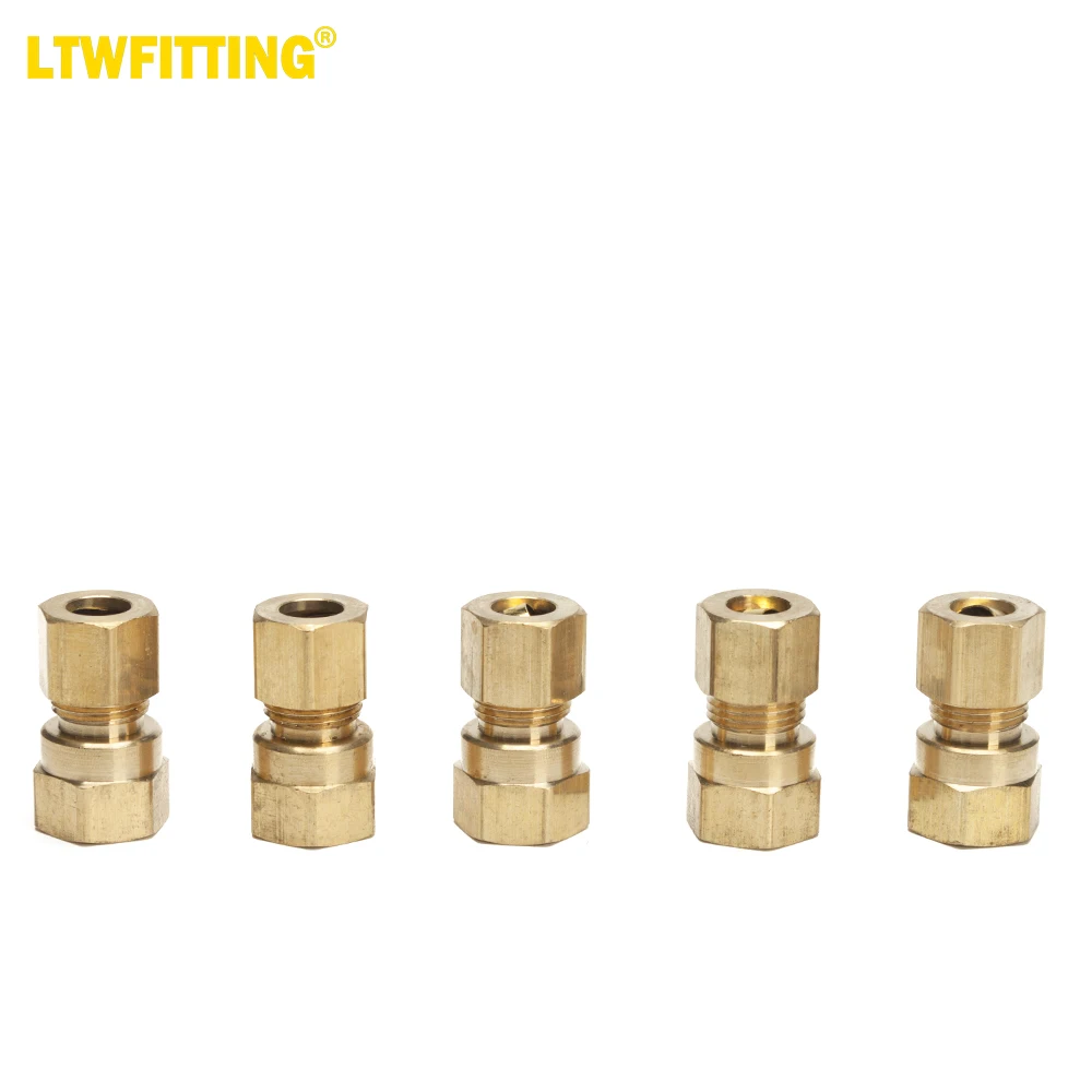 Латунный фитинг LTWFITTING с наружным диаметром 5/16 дюйма и внутренним разъемом 1/4 дюйма (комплект из 5 шт.)
Латунный фитинг LTWFITTING с наружным диаметром 5/16 дюйма и внутренним разъемом 1/4 дюйма (комплект из 5 шт.)