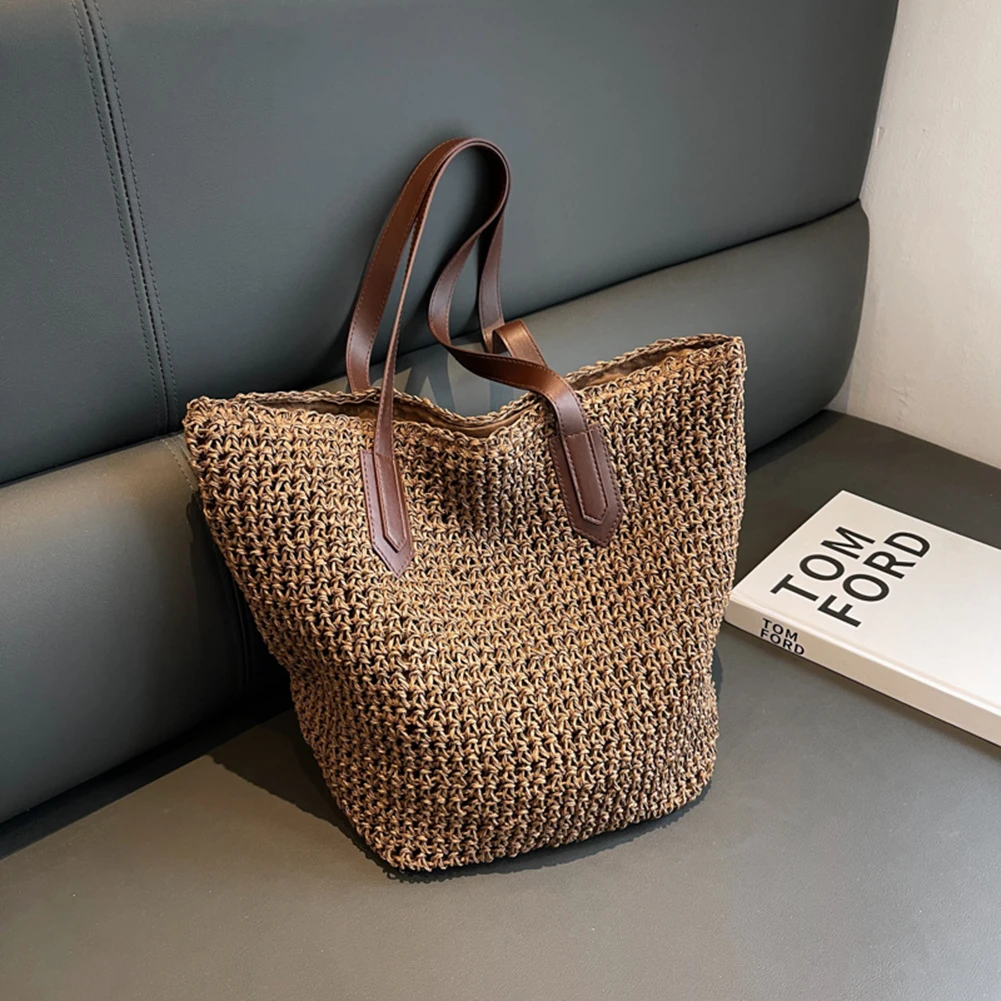 Bohemian Crochet Underarm Tote - Woven Summer Shopper 4 S69f4f0d6f61443ce92c3c5c633f17b3cw