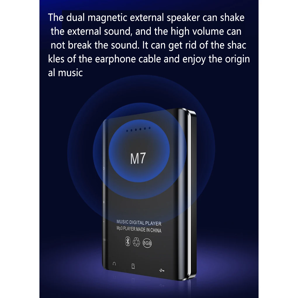 Audio Player with Touch Full-Screen Function Multi-functional 2.5 Professional Smart Players Universal Voice Recorder
Audio Player with Touch Full-Screen Function Multi-functional 2.5 Professional Smart Players Universal Voice Recorder
