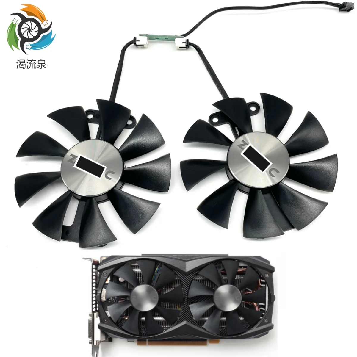 New 2PCS 0.35A GA91S2H 4Pin GTX 980 GPU Cooling Fan For Zotac Geforce GTX 960 Amp 980Ti GTX950 Amp 2Gb Graphics Card Cooler Fan
New 2PCS 0.35A GA91S2H 4Pin GTX 980 GPU Cooling Fan For Zotac Geforce GTX 960 Amp 980Ti GTX950 Amp 2Gb Graphics Card Cooler Fan