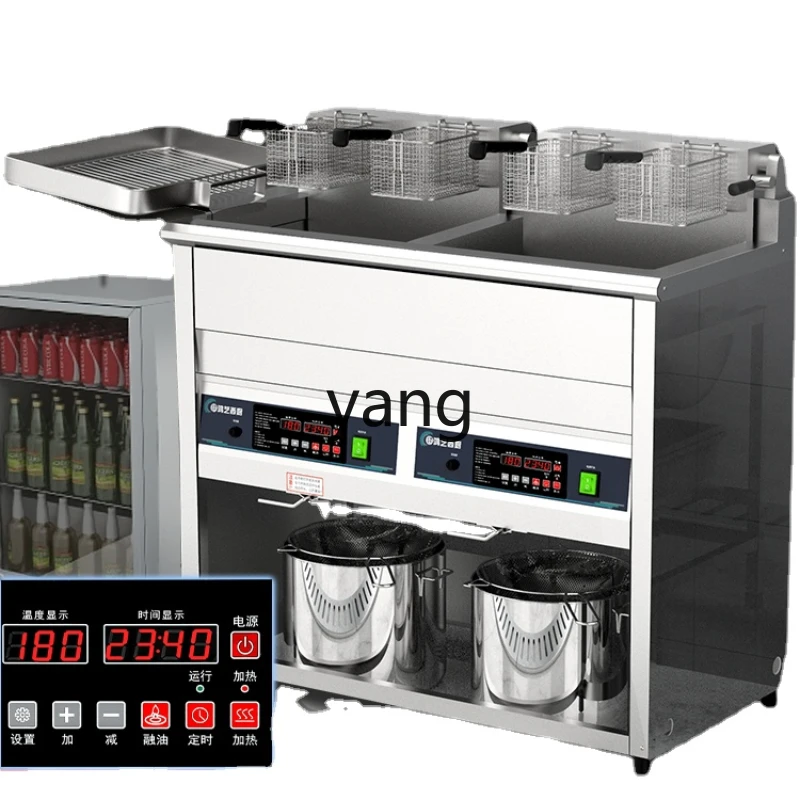 Вертикальная фритюрница CX, большая емкость, глубокая сковорода, двойной цилиндр, глубокая сковорода, машина для фритюрницы 
Вертикальная фритюрница CX, большая емкость, глубокая сковорода, двойной цилиндр, глубокая сковорода, машина для фритюрницы