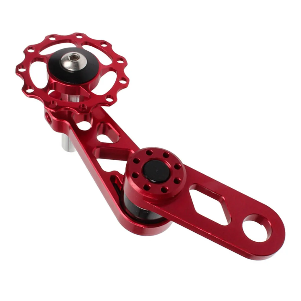1/2/3 Folding Bike Tensioner Speed Oval Converter Aluminum Alloy Crankset Chains Cycling Zipper Chain Guide Pulley Red
1/2/3 Folding Bike Tensioner Speed Oval Converter Aluminum Alloy Crankset Chains Cycling Zipper Chain Guide Pulley Red