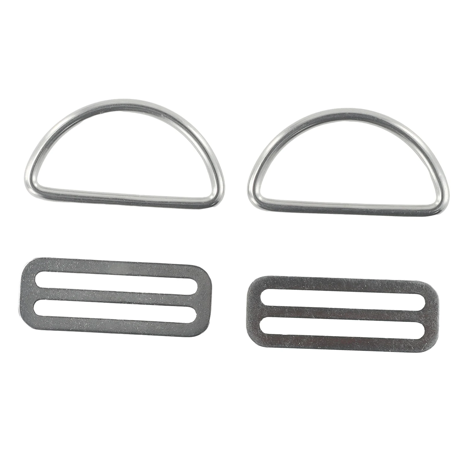 Buckle D Ring Belt Keeper Lightweight Portable Scuba Diving Silver Stainless Steel 1/2 Pairs 1/2 Sets Brand New
Buckle D Ring Belt Keeper Lightweight Portable Scuba Diving Silver Stainless Steel 1/2 Pairs 1/2 Sets Brand New