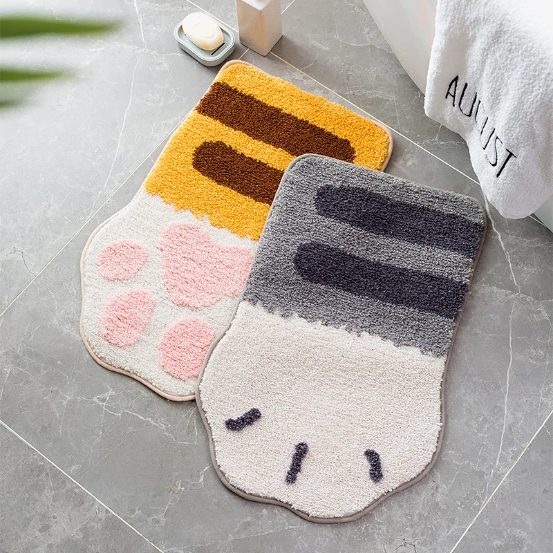 Bath Rug Long Cat Claw Flocking Home Bathroom Non Slip Mat Entry Home Bedroom Floor Mat Water Absorbing Foot Mat
Bath Rug Long Cat Claw Flocking Home Bathroom Non Slip Mat Entry Home Bedroom Floor Mat Water Absorbing Foot Mat