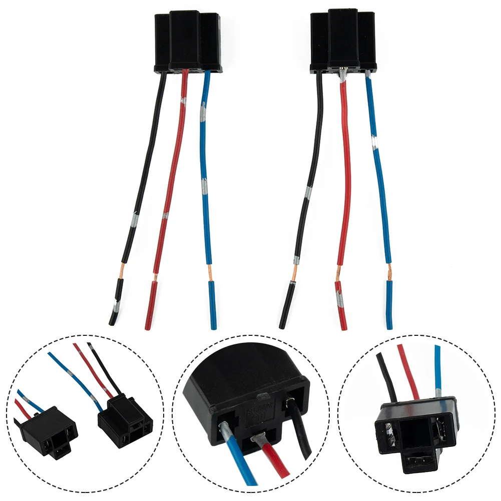 2*H4 Bulb Socket Copper Wire Plug-in Bulb Extension Compatible With H4, HB472, 472 Bulbs 12V 24V For Extension Replacement
2*H4 Bulb Socket Copper Wire Plug-in Bulb Extension Compatible With H4, HB472, 472 Bulbs 12V 24V For Extension Replacement