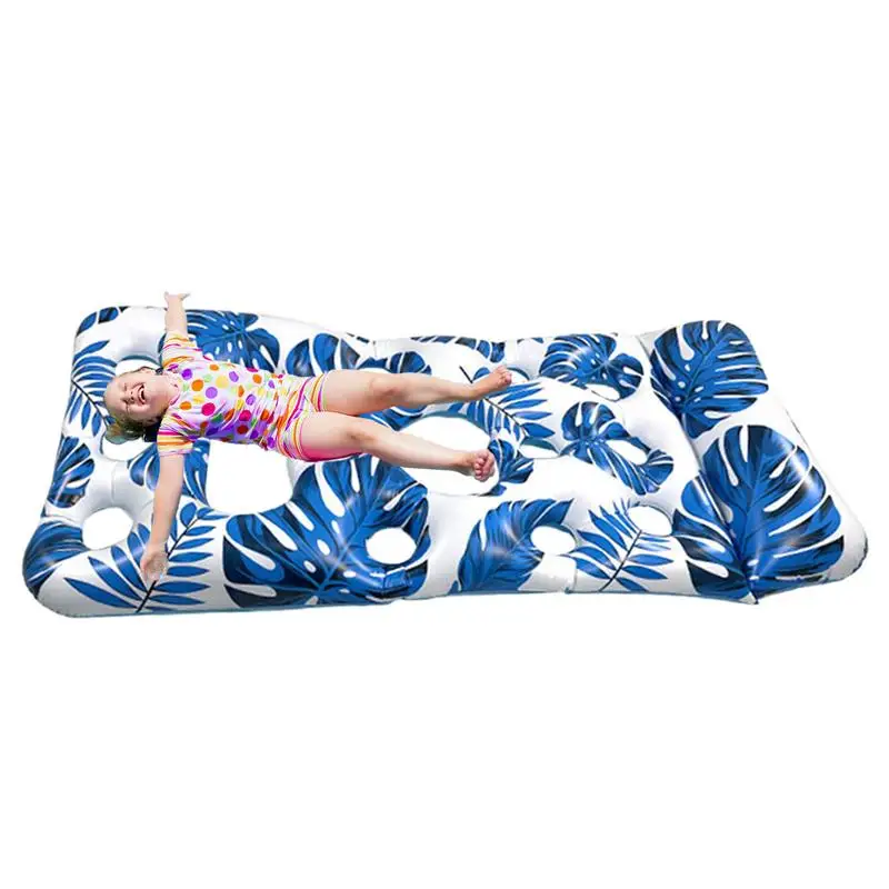 

Pool Floaties Swimming Floats Raft Lounge For Adults Oversized Sun Tanning Floats With Headrest Swim Floats Chair For Lake