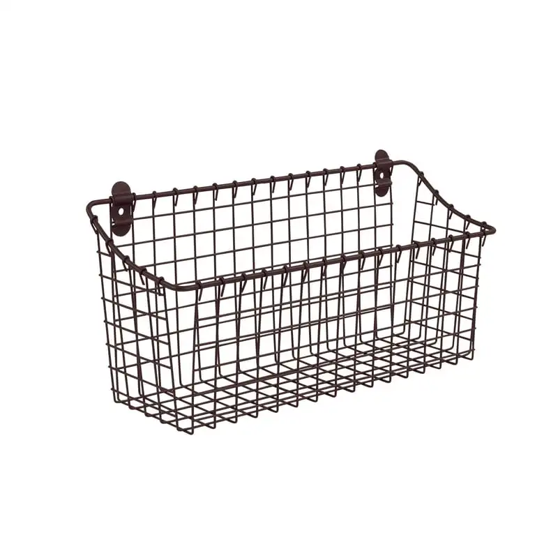 Wire Vintage Cabinet and Wall Mount Storage Basket, Large, Bronze Cute storage Picnic basket Organizador hogar Bathroom organize
Wire Vintage Cabinet and Wall Mount Storage Basket, Large, Bronze Cute storage Picnic basket Organizador hogar Bathroom organize