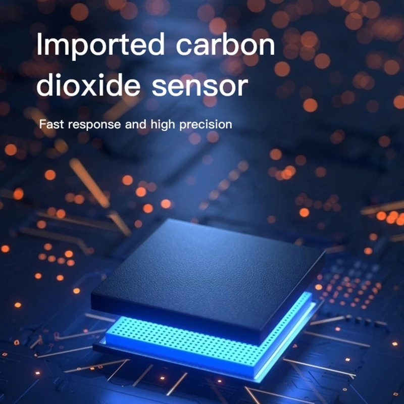 E5BE Infrared Carbon Dioxide Detector Wall Mount Indoor CO2 Meter CO2 Monitor Air Quality Monitor 400-5000PPM Measuring Range
E5BE Infrared Carbon Dioxide Detector Wall Mount Indoor CO2 Meter CO2 Monitor Air Quality Monitor 400-5000PPM Measuring Range