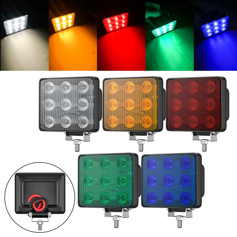 1x DC12-24V Super Bright LED Work Light Yellow/ Red/ White/ Blue/ Green Constant Light + Running Water + Flash Truck Strobe Lamp
1x DC12-24V Super Bright LED Work Light Yellow/ Red/ White/ Blue/ Green Constant Light + Running Water + Flash Truck Strobe Lamp
